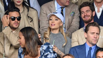 Ariana Grande, Brad Pitt and More Spotted at Men's Wimbledon Final -- See the Pics!